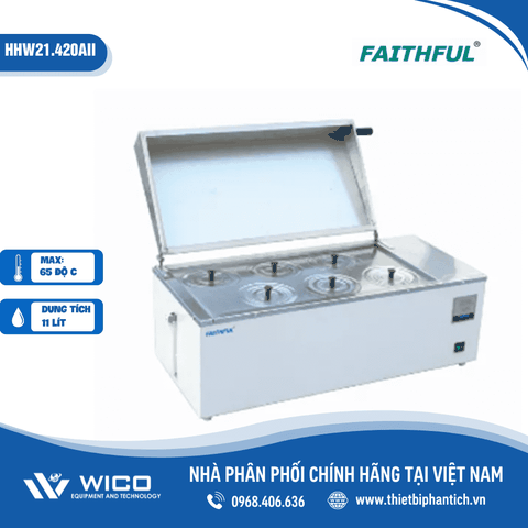 Bể Cách Thuỷ 65/ 100 Độ C Faithful Trung Quốc (S)HHW Series