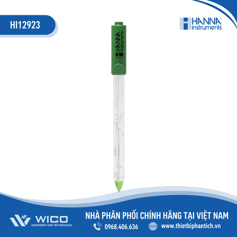 Điện Cực pH/Nhiệt Độ Chuyên Trong Đất Mềm HANNA HI12923