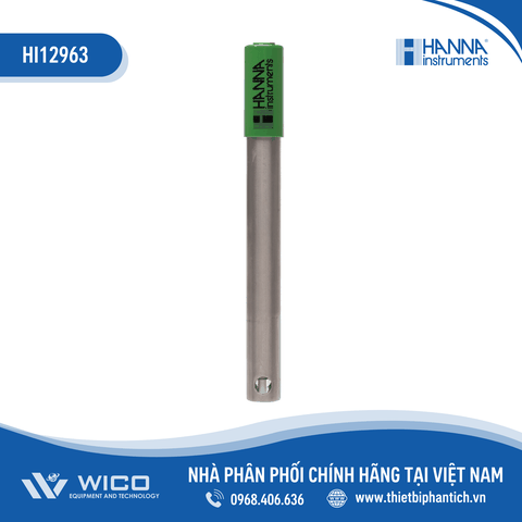 Điện Cực pH Chuyên Trong Nước Thải Thân Titan Với Cổng DIN HI12963
