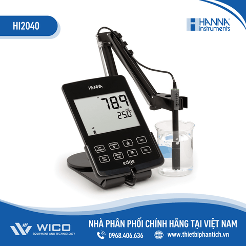 Edge Đa Chỉ Tiêu - Máy Đo Oxy Hòa Tan/Nhiệt Độ Hãng HANNA HI2040