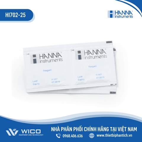 Thuốc Thử Đồng Cho Checker HI702, 25 Lần Đo HI702-25