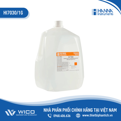 Dung Dịch Hiệu Chuẩn Độ Dẫn (EC) 12880 µS/cm, Chai 3.75 Lít HI7030/1G