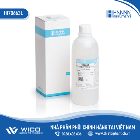 Dung Dịch Rửa Điện Cực Trong Đất Trồng (Nông Nghiệp), 500 mL HI70663L
