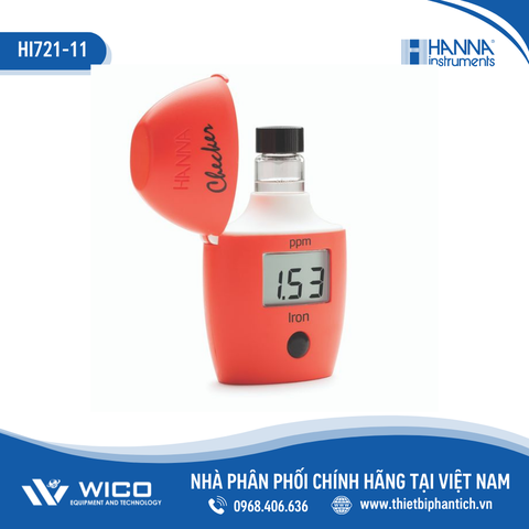 Dung Dịch Kiểm Tra Máy Đo Sắt HI721, Chỉ Dùng 1 lần Hanna HI721-11