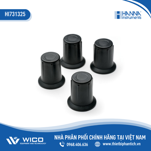 Nắp Đậy Cuvet Dùng Cho Máy Đo Độ Đục HI937xx, 4 Cái Hanna HI731325