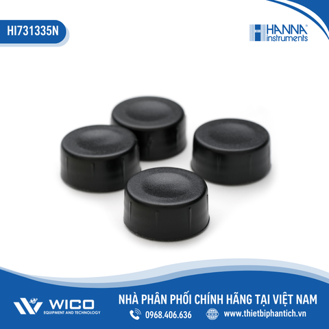 Nắp Đậy Cuvet 22mm Dùng Cho Máy Đo Độ Đục Và HI833xx, 4 Cái Hanna HI731335N