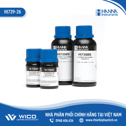 Thuốc Thử Floride Thang Cao Cho Checker HI739 (20 Lần Đo) Hanna HI739-26