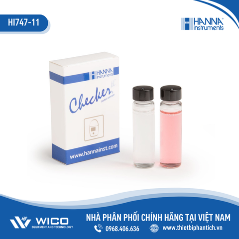 Dung Dịch Chuẩn Để Kiểm Tra Checker HI747 Hanna HI747-11