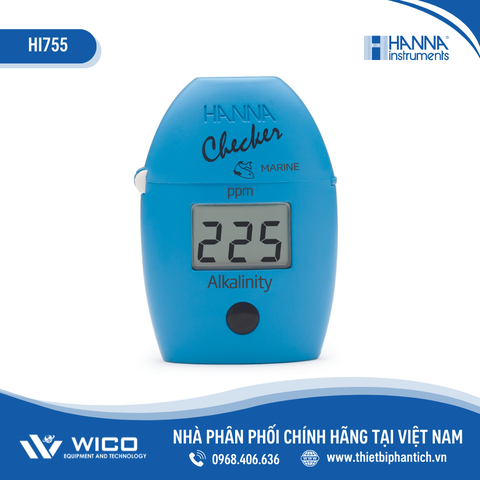 Checker Đo Kiềm Trong Nước Mặn Hanna HI755