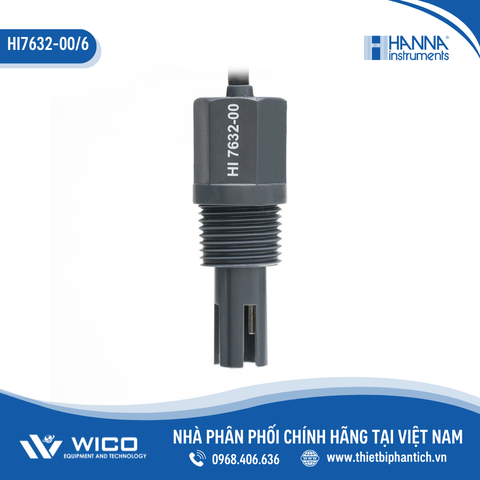Đầu Dò EC/TDS (Thang Cao) Cáp 6m Hanna HI7632-00/6