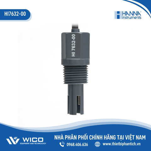 Đầu Dò EC/TDS (Thang Cao) Cáp 2m Hanna HI7632-00