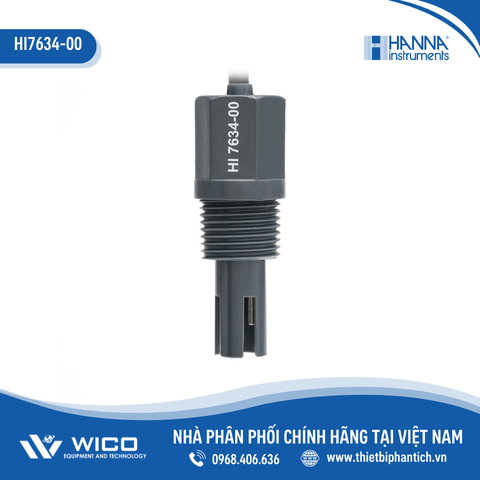 Điện Cực EC/TDS (Thang Thấp) cáp 2m Hanna HI7634-00