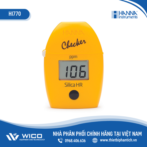 Checker Đo Silica Thang Cao Trong Nước Sạch Hanna HI770