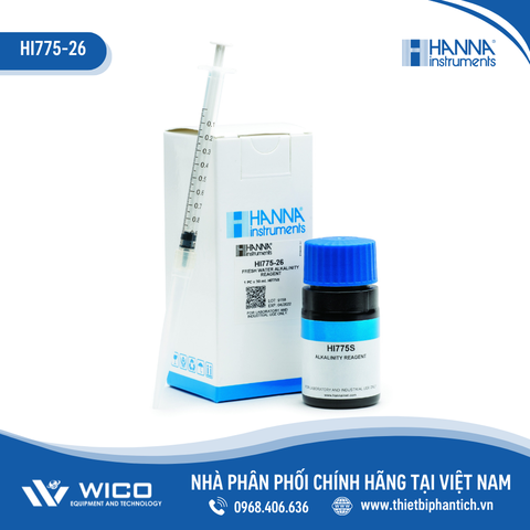 Thuốc Thử Kiềm Cho Checker HI775 Hanna HI775-26