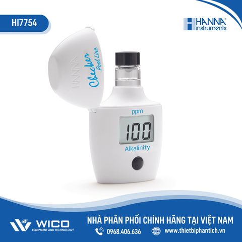 Máy Đo Kiềm Chuyên Cho Nước Hồ Bơi Hanna HI7754
