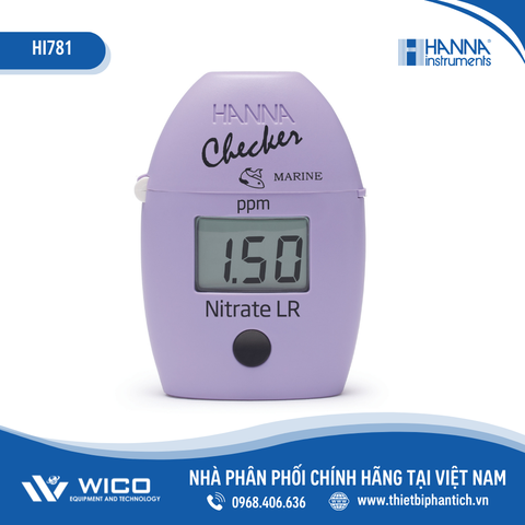 Checker Đo Nitrat Thang Thấp Cho Nước Mặn HI781