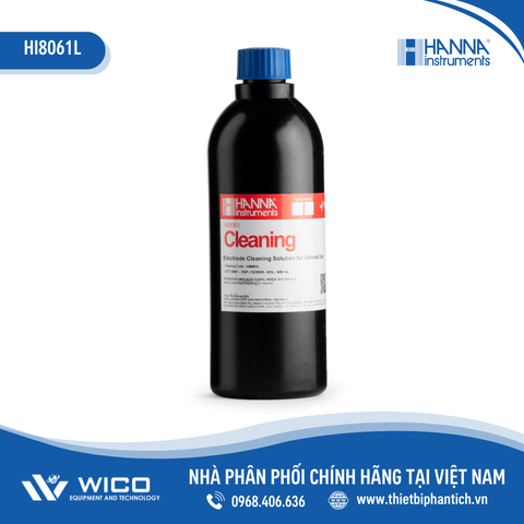 Dung Dịch Rửa Điện Cực Thông Dụng, Chai FDA 500mL HI8061L