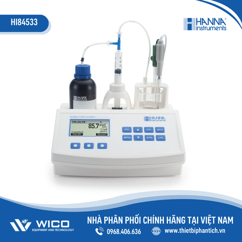 Thiết bị mini phân tích nồng độ formol trong rượu và nước trái cây HI84533