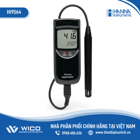 Máy Đo Độ Ẩm/Nhiệt Độ Cầm Tay Trong Không Khí HI9564