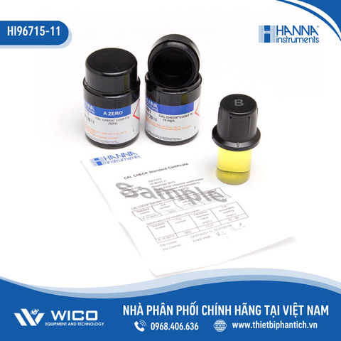 Dung Dịch CAL Check™ Chuẩn Amoni Thang Trung Dùng Cho Máy HI96715 HI96715-11