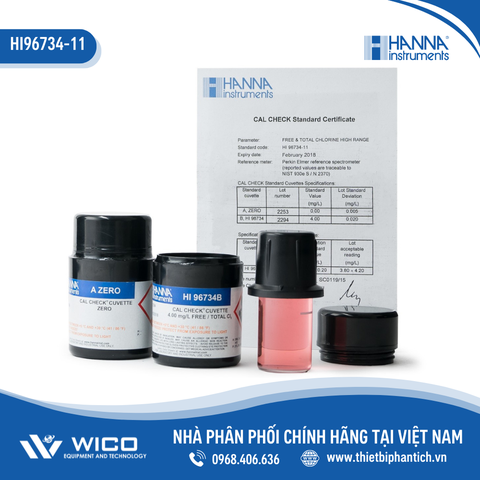 Dung Dịch CAL Check™ Chuẩn Clo Dùng Cho Máy HI96734 HI96734-11