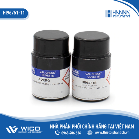 Dung Dịch CAL Check™ Chuẩn Sulfat Dùng Cho Máy HI96751 HI96751-11