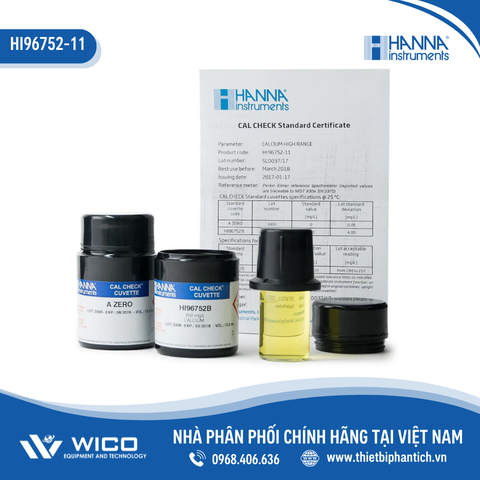Dung Dịch CAL Check™ Chuẩn Canxi Dùng Cho Máy HI96752 HI96752-11