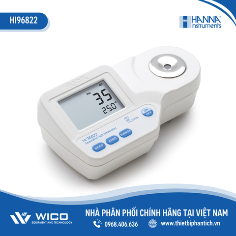 Khúc Xạ Kế Đo Độ Mặn Nước Biển HI96822