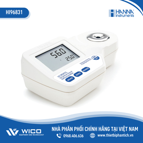 Khúc Xạ Kế Đo Ethylene Glycol HI96831
