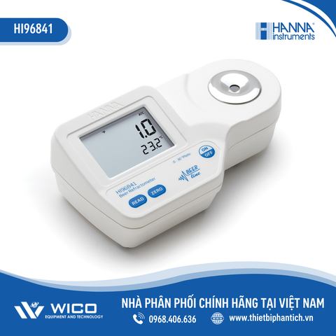 Khúc Xạ Kế Đo Đường Trong Sản Xuất Bia HI96841