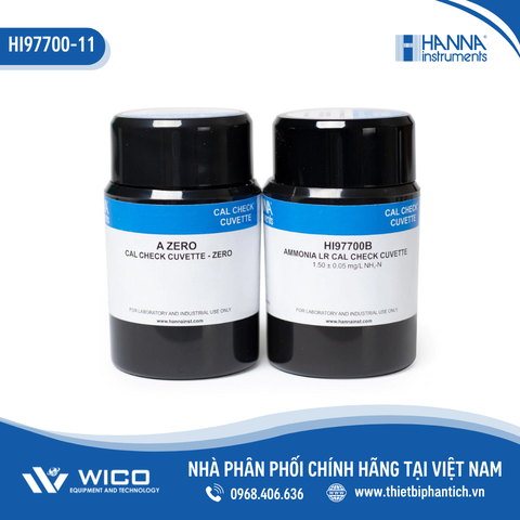 Dung Dịch CAL Check™ Chuẩn Amoni Thang Thấp Cho Máy HI97700 HI97700-11