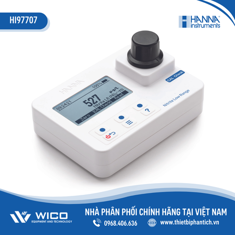 Máy Đo Nitrit Thang Thấp Trong Nước Sạch HI97707