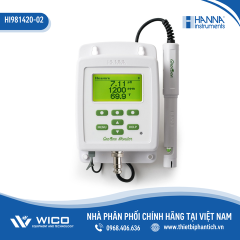 Màn hình GroLine Đo Các Chất Dinh Dưỡng Thủy Canh HI981420-02