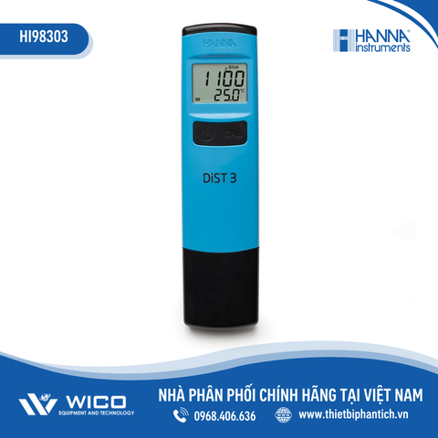 Bút Đo Độ Dẫn/Nhiệt Độ Thang Thấp HI98303