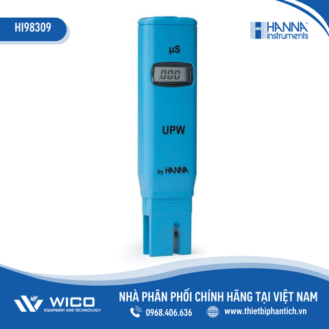 Bút Đo Độ Dẫn Thang Siêu Thấp Cho Nước Siêu Tinh Khiết HI98309