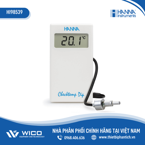 Nhiệt Kế Bỏ Túi Checktemp Dip Có Dây Nhúng Chìm HI98539