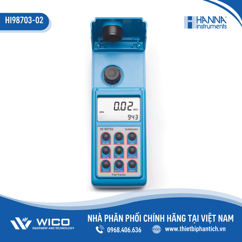 Máy Đo Độ Đục Cầm Tay Theo Tiêu Chuẩn EPA HI98703-02