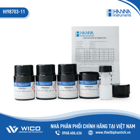 Dung Dịch Hiệu Chuẩn Độ Đục Cho Máy HI98703 HI98703-11