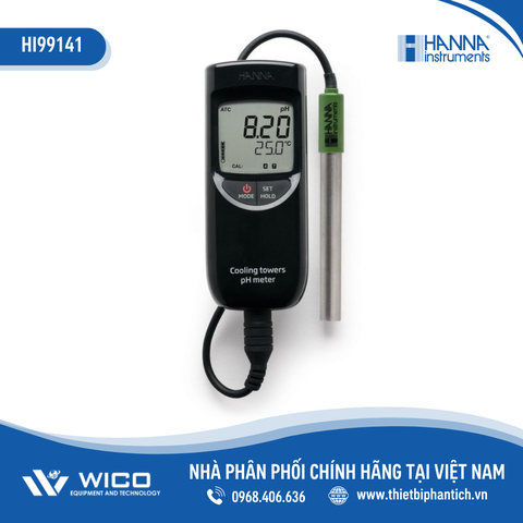 Máy Đo pH/Nhiệt Độ Trong Nồi Hơi Và Tháp Làm Mát HI99141