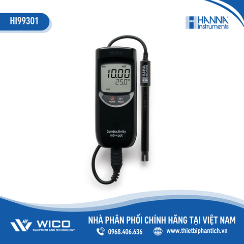 Máy đo EC/TDS/Nhiệt Độ Thang Cao Hanna HI99301