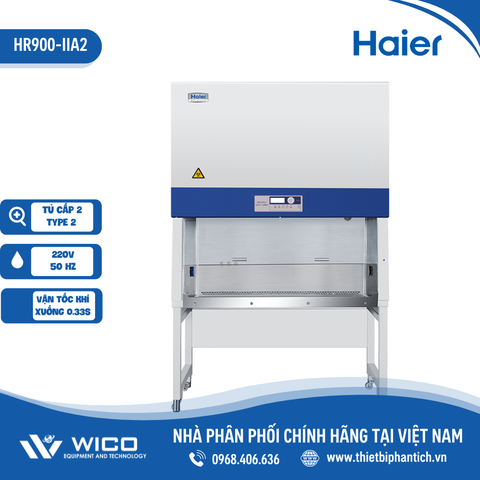 Tủ An Toàn Sinh Học Cấp II Kiểu A2 0.9/1.2/1.5m Haier HR-IIA2 Series