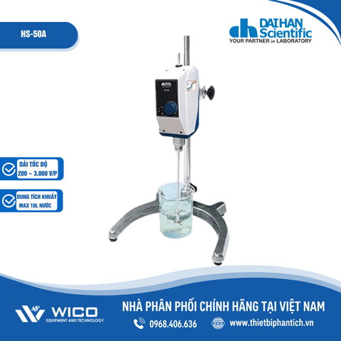 Máy Khuấy Đũa 3,000 Vòng/ Phút Daihan Hàn Quốc HS-50A / HS-120A