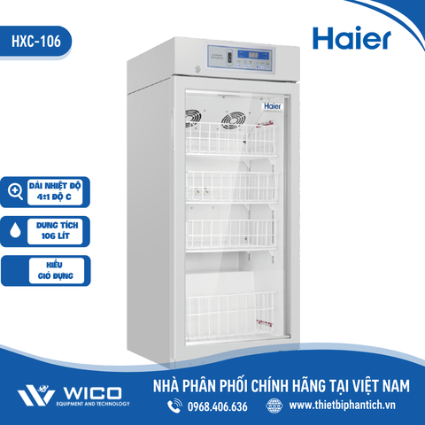 Tủ Trữ Máu 106 Lít - 54 Túi 400ml Haier HXC-106