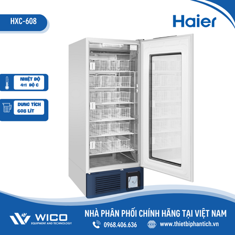 Tủ Bảo Quản Máu Chuyên Dụng 608 Lít Haier HXC-608/ HXC-608B