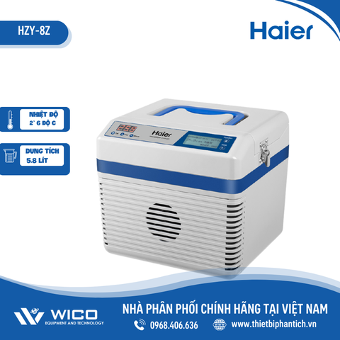 Hộp Bảo Quản - Vận Chuyển Mẫu 2-6 Độ 6/12 Lít Haier HZY-8Z(A)/HZY-15Z(A)