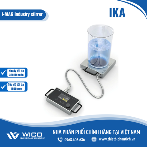 Máy khuấy từ Đức 1500 vòng/phút IKA I-MAG Industry stirrer | 300 lít
