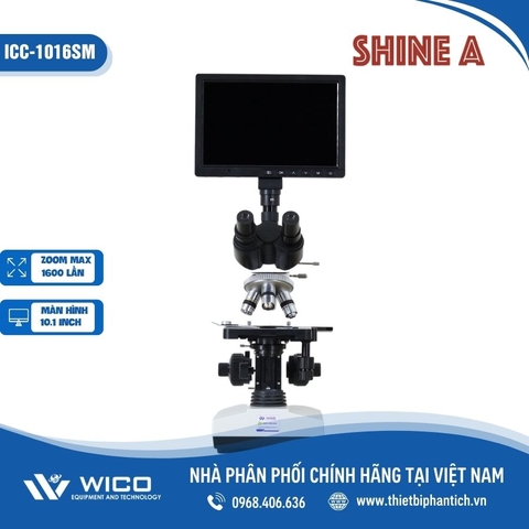 Bộ Kính Hiển Vi Kết Nối Máy Tính ICC-1016SM | Màn Hình 10.1 Inch