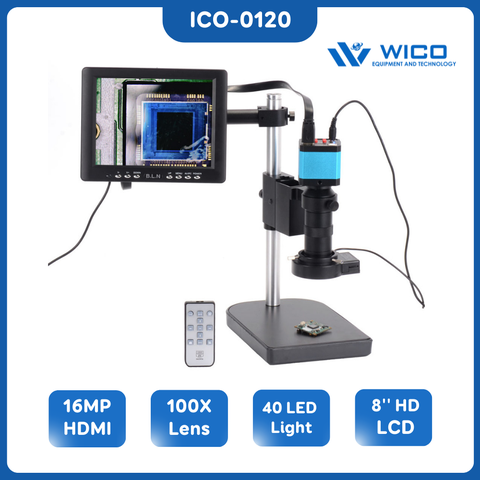 Kính Hiển Vi Kỹ Thuật Số Wico ICO-0120 | 16MP - Cổng HDMI/ USB