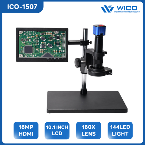 Kính Hiển Vi Điện Tử ICO-1507 Cam 16MP - Cổng HDMI - Màn hình 10.1 inch