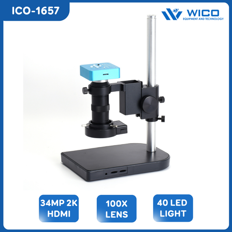 Kính Hiển Vi Điện Tử WICO ICO-1657 | 34MP - Cổng HDMI/USB